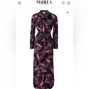 Marlea Eloise skirt purple paisley pattern